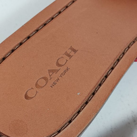 Coach Red Feather Sandals - Picture 7 of 12
